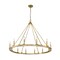 Z-Lite Barclay 12 Light Chandelier, Olde Brass 482R-12OBR - alternate 6